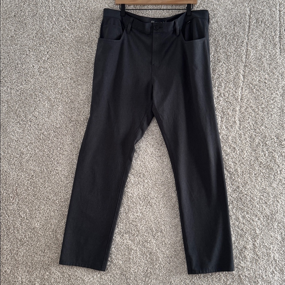 Travis‎ Mathew Golf Pants Mens 38 gray Lightweight Performance Chino Casual